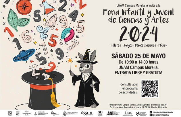 UNAM Campus Morelia invita a niños y adolescentes a sus actividades de ciencias en Pátzcuaro 